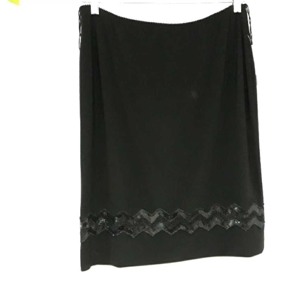 Patra pull on black skirt size 12
